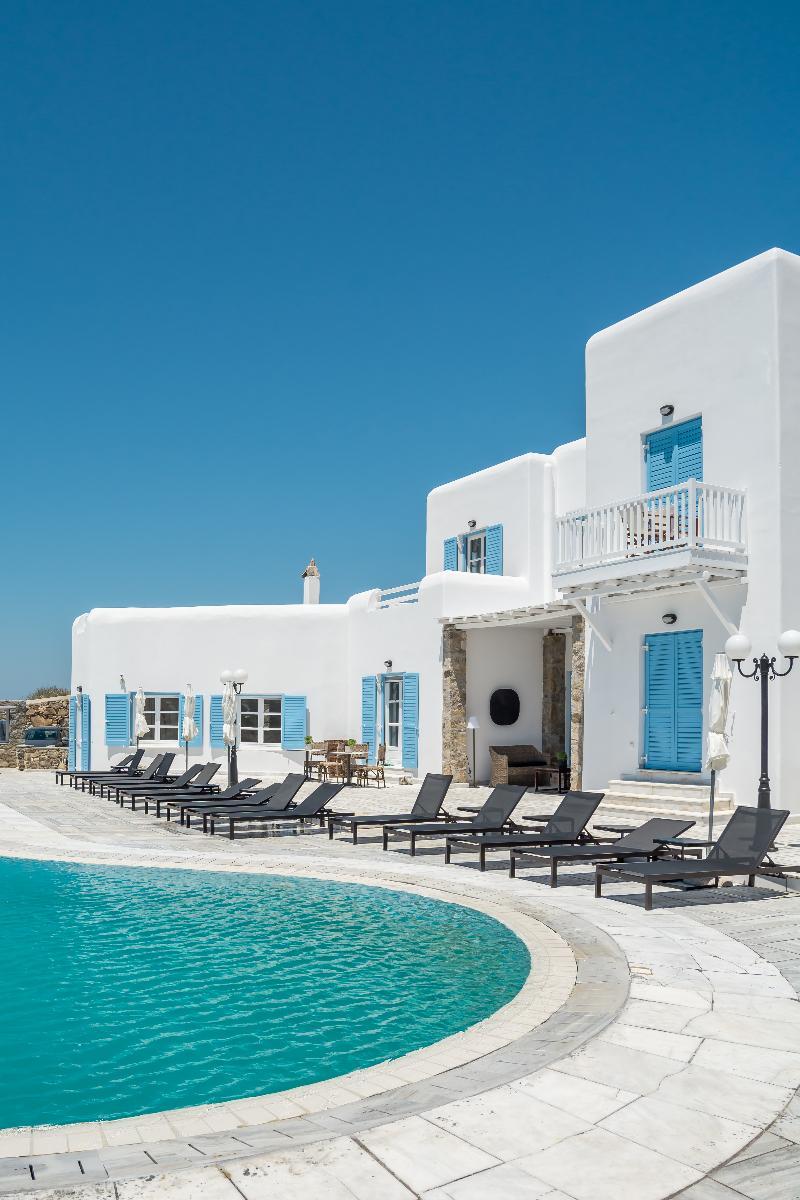 Capo Di Mykonos Resort Agios Ioannis Diakoftis Exterior photo